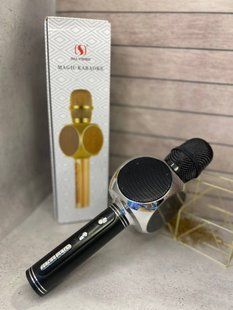 Бездротовий караоке мікрофон magic karaoke pro дитячий мікрофон караоке,колонка, караоке мікрофон,black ( ys-63 )