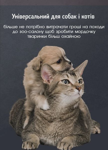 Машинка для стрижки собак, машинка для стрижки котів, набір для грумінгу для тварин Saeday